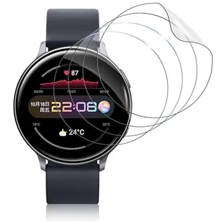 [4 Stück] HD Schutz für Samsung Galaxy Watch Active 2 44mm Schutzfolie, Verschleißfest Displayfolie für Samsung Watch Active 2 44mm Displayschutz, Einfache Installation Screen Protector Folie [TPU]