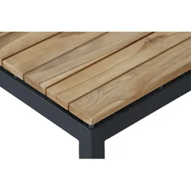 Siena Garden Alvida Loungetisch  74 x 74 x 30 cm matt anthrazit
