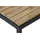 Siena Garden Alvida Loungetisch  74 x 74 x 30 cm matt anthrazit
