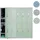 Mendler Schließfach Boston T829, Schließfachschrank Wertfachschrank Spind, Metall 12 Fächer ~ grün