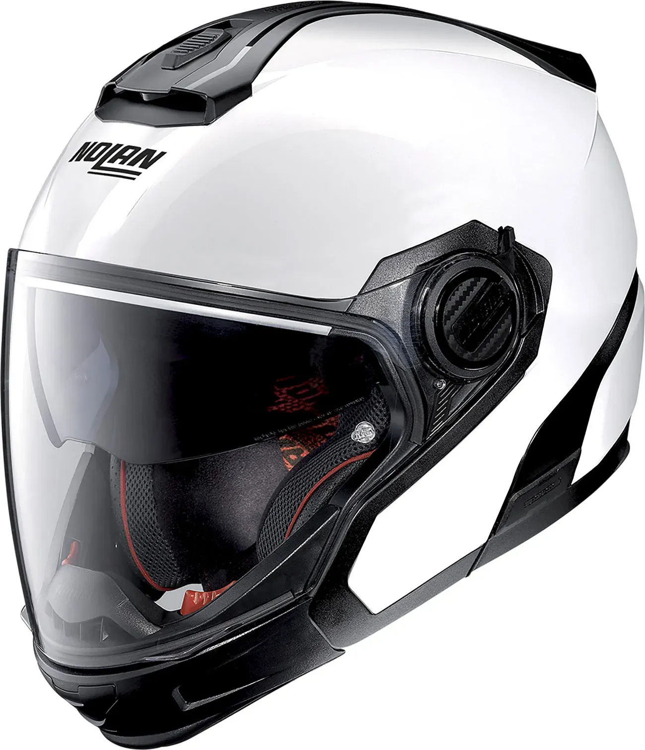 Nolan N40-5 GT Special N-Com, casque modulaire - Blanc - L