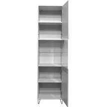 Mäusbacher Standvitrine Bonnie TOPSELLER! (OTTOs Choice) Vitrine mit wechselbarem Türanschlag grau