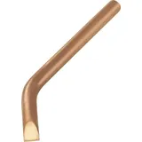 TOOLCRAFT KB-100 Lötspitze Meißelform, gebogen Spitzen-Größe 10mm Spitzen-Länge 145mm Inhalt 1S