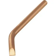 TOOLCRAFT KB-100 Lötspitze Meißelform, gebogen Spitzen-Größe 10mm Spitzen-Länge 145mm Inhalt 1S