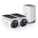 Baseus S1 Pro 3K Dual Outdoor Kamera Weiß