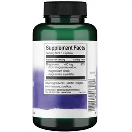 Swanson Triple Magnesium Complex 400 mg Kapseln 100 St.