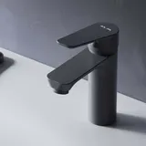 AM.PM Einhebel-Waschtischarmatur Hit Wasserhahn Bad FTA02122 Schwarz