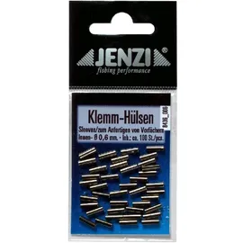Jenzi Quetsch-Hülsen, Inhalt ca. 100 Stück, 0,8 mm