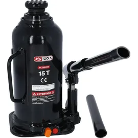 KS Tools 160.0356 Hydraulischer Flaschenwagenheber, 15 t