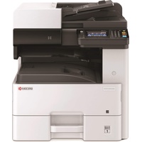 Kyocera Ecosys M4125idn/Plus Laserdrucker Multifunktionsgerät Schwarz Weiss. 25 Seiten A4 pro Minute. USB 2.0, 1.200 dpi, Duplex. Din A3 Drucker inkl. 3 Jahre Full Service Vor-Ort