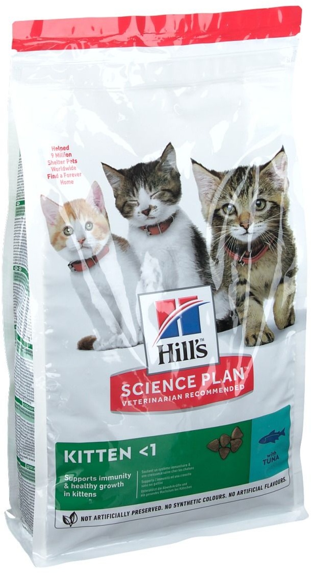Hill'sTM Science PlanTM Aliment pour Chaton au Thon 1,5 kg pellet(s)