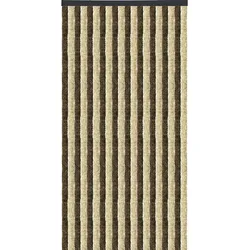 Arsvita Flauschvorhang 140x220 Unistreifen beige - braun