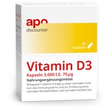 apo-discounter.de Vitamin D3 Kapseln 3.000 I.e. 75 μg