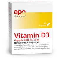 apo-discounter.de Vitamin D3 Kapseln 3.000 I.e. 75 μg
