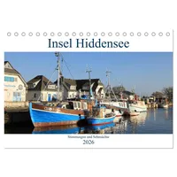 Calvendo Insel Hiddensee - Stimmungen und Sehnsüchte (Tischkalender 2026
