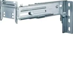 Hager G2263 Konsole zur Verwendung mit Adapterplatte für Wandabstand 195-460mm aus Stahl.Universalkonsole, Neigungswinkel vertikal verstellbar -/+