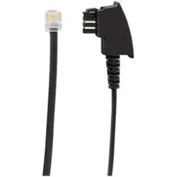 Rutenbeck Adapterkabel TAE/UAE 0,5m sw line21-Adap