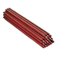 Nklaus Stabkerze 26 cm rot 25 St.