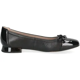 CAPRICE Ballerinas in Schwarz/Schwarz | Gr.: 39
