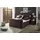 ed exciting design Dallas Boxspringbett 180x200 cm , inkl. Topper, LED-Beleuchtung, motorisierter TV-Halterung lila