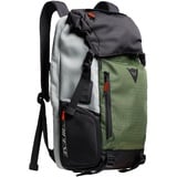 Dainese Explorer D-Clutch Rucksack - Schwarz/Grün/Hellgrau - Einheitsgröße