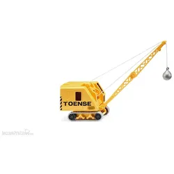 Wiking 066148 H0 Krupp Ardelt Raupenkran TOENSE (1959–1965), Gelb, HO 1:87