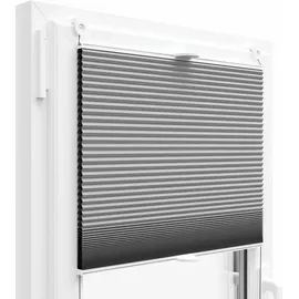 KS Handel 24 Thermo Wabenplissee 55 x 200 cm grau