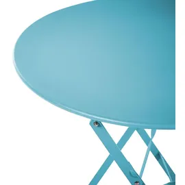 Beliani Balkonset 3-tlg. Blau