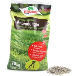 1x 20 kg VERDURMAX® Rasendünger Frühling / Sommer