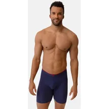 Danish Endurance Bamboo Trunks Extra Long rot/schwarz L 6er Pack
