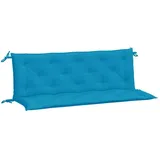 vidaXL Bankauflage 150 x 50 x 7 cm hellblau 2 St.
