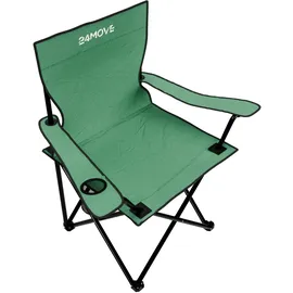 24move Campingstuhl Faltstuhl Grün
