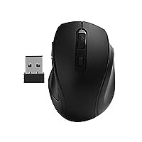 ciciglow Drahtlose Maus, 2,4 GHz Drahtlose Silent Mouse Office/Gaming Ergonomische Mäuse 6 (Schlüssel) Tragbares USB-Maus-Desktop-Computerzubehör(schwarz)