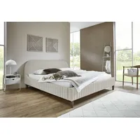 Atlantic Home Collection Polsterbett »Madita, 180x200cm, mit organischer Kopfteilform«,