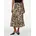 S Midirock YASPELLA S NOOS Damen Gr L 40 schwarz schwarz aop leo print Web Obermaterial 97 Polyester 3 Elasthan animal-print regular fit wadenlang Röcke