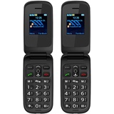 2er-Set Notruf-Klapphandys XL-949 mit Garantruf Easy, Dual-SIM