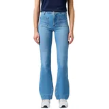 Wrangler Damen Flare Jeans, Hazel, 34W / 32L EU - 34W / 32L