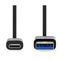 Nedis CCGW61600BK10 - USB A USB C 3.2 Gen 1 m - C-Stecker, 1m, Box