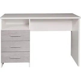 Dmora Eckschreibtisch Egeo Weiß