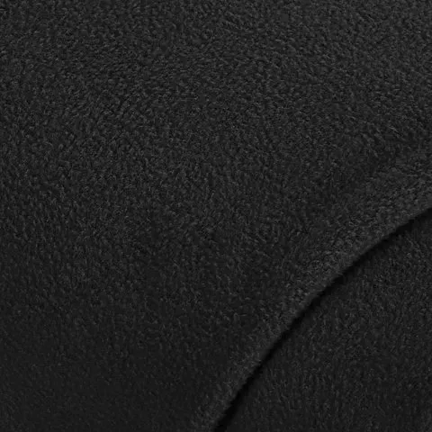 Fleecestoff, schwarz