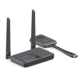 PureLink PureLink® Wireless-HDMI Set, Kabellose HDMI Übertragung, Full HD, 1080p, unkomprimierte Übertragung auf bis zu 30 Metern Distanz, Set aus Sender Dongle und Empfänger, schwarz