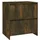 vidaXL Sideboard Räuchereiche 70x41x75 cm Holzwerkstoff