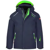 TROLLKIDS Holmenkollen Pro Jacke - Navy / Green - 110 cm