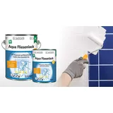 J Aqua Fliesenlack 875 Weiß 0,75 l