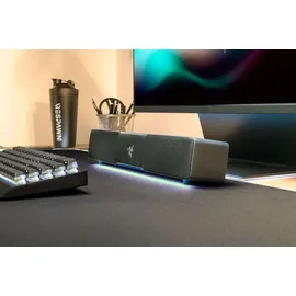 Razer Leviathan V2 X - PC-Gaming-Soundbar (mit Full-Range-Treibern, Kompaktes Format, Stromversorgung und Audio per USB Typ C, Bluetooth 5.0, Chroma RGB) Schwarz