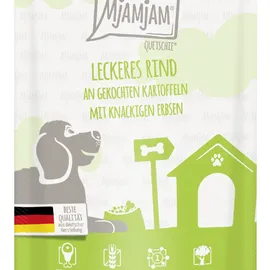 MjAMjAM - leckeres Rind an gekochten Kartoffeln mit knackigen Erbsen, - 125.0 g