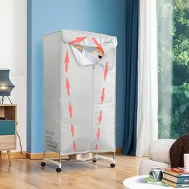 InnovaGoods Tragbarer elektrischer Wäschetrockner mit 2 Höhen Dupledry Innovagoods 1200 W