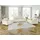 S-Style Couch Chenille 3-Sitzer + 2-Sitzer + Sessel Beige