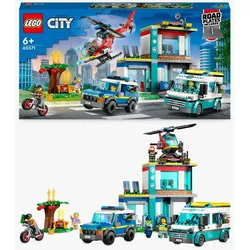 LEGO Hauptquartier der Rettungsfahrzeuge