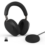 JABRA Evolve3 85 USB-A UC Schwarz inkl. kabelloses Ladepad